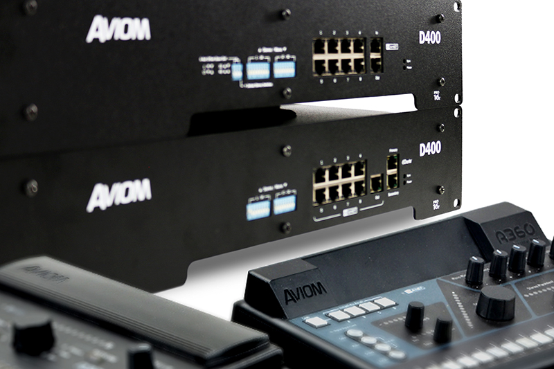 D400 and D400 Dante A-Net Distributors