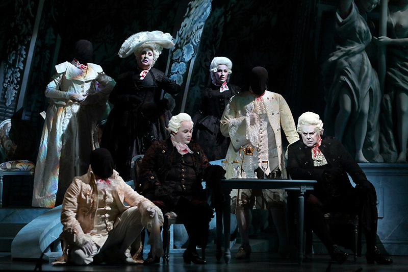 Classical music recording and production company Soundmirror took new Lectrosonics Digital Hybrid Wireless bodypack LT transmitters straight from the production line to the stage earlier this year to capture L.A. Opera’s West Coast premiere of The Ghosts of Versailles. Photos by Craig T. Mathew/Mathew Imaging