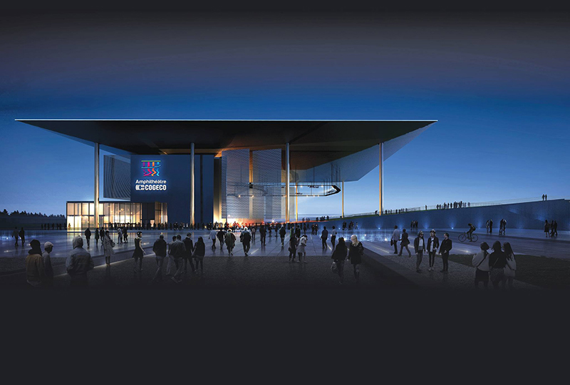 Amphitheatre Cogeco Opens in Trois-Rivieres, Quebec with Help of Luminex