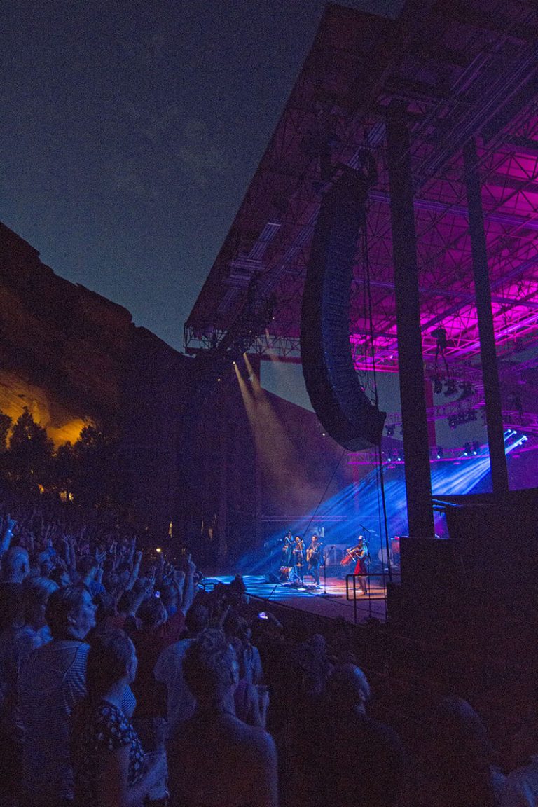 Martin Audio MLA Fills Red Rocks Venue with Avett Brothers’ Eclectic