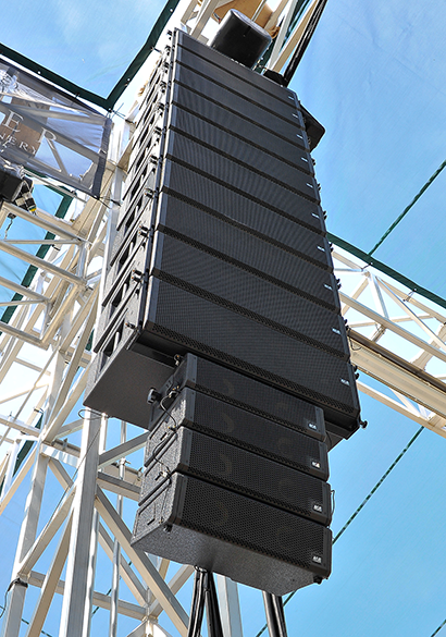 VUE Audiotechnik al-8 and al-4 combo array