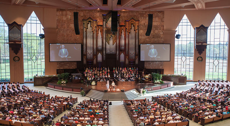 Calvary Church in Charlotte, NC Installs Martin Audio MLA System