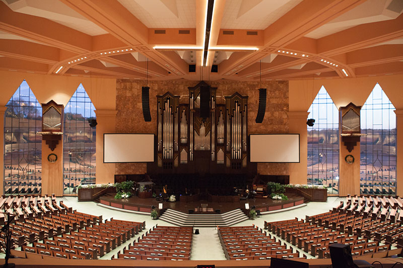 Calvary Church in Charlotte, NC Installs Martin Audio MLA System
