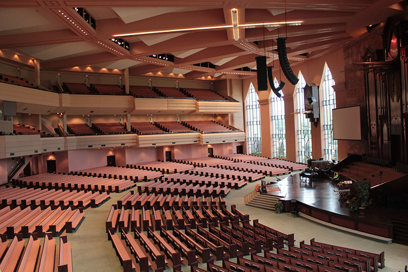 Calvary Church in Charlotte, NC Installs Martin Audio MLA System