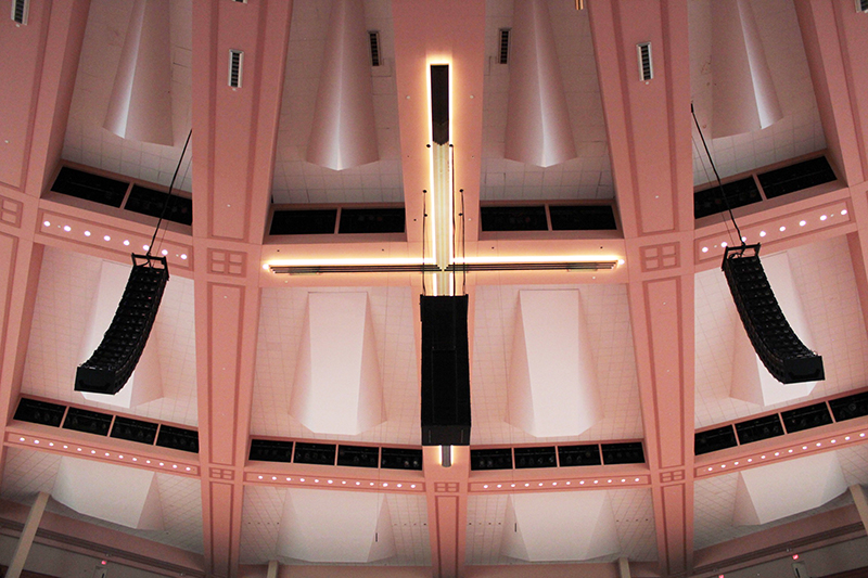 Calvary Church in Charlotte, NC Installs Martin Audio MLA System