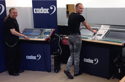 Pictured here, from left, are freelance Polish sound engineer Marek Witkowski and Piotr Wosiek, Tommex’a senior sales manager/concert sound and fixed pro sound installations. With them are CADAC’s CDC six and CDC eight respectively, during training sessions at CADAC’s UK HQ.