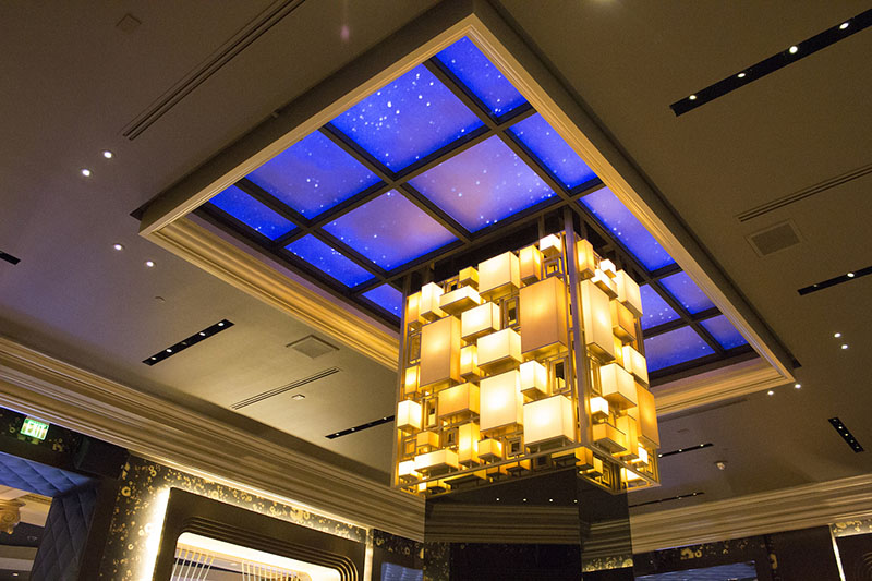 The new Vista Lounge at Caesars Palace combines video with an advanced Martin Audio sound system. 