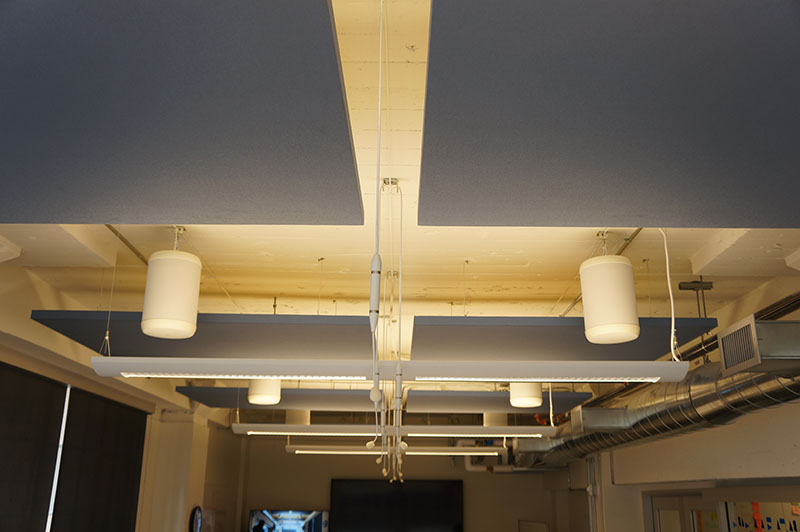 Audio Visual Design Group's Aaron Obstfeld and Greg Spydell chose Earthworks IM3-W and C30/C-W mics for the conference room of a San Francisco-based web optimization firm.