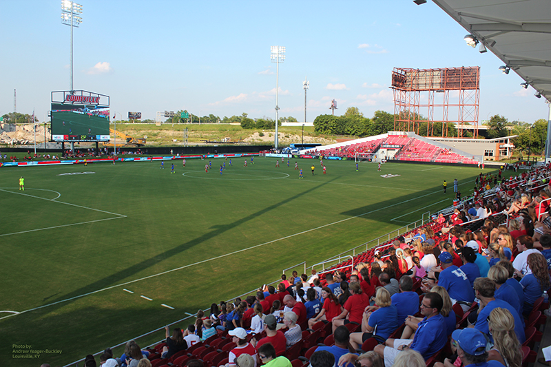 Lynn Stadium with Community R Series and W Series Loudspeakers. Photo courtesy Andrew Yeager-Buckley