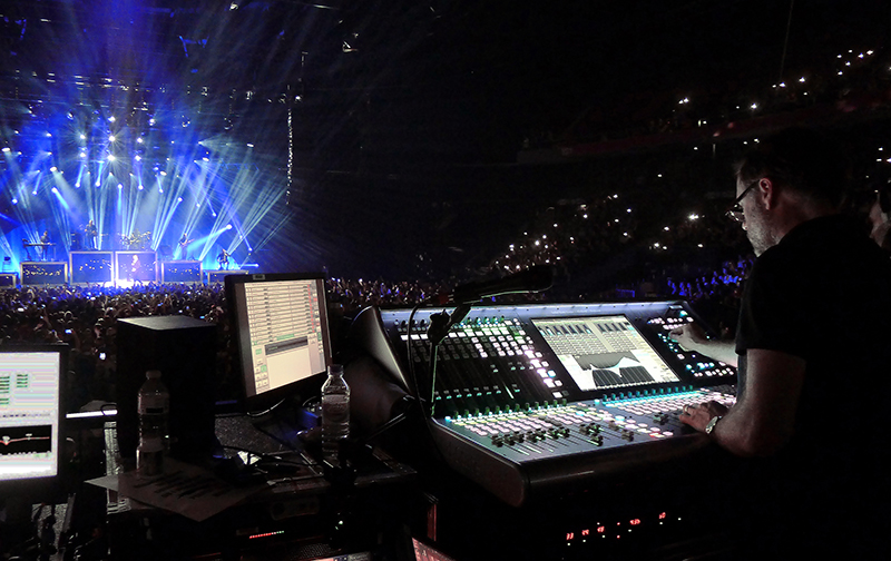Sam Smith’s FOH engineer, Simon Thomas, Using SSL Live Console