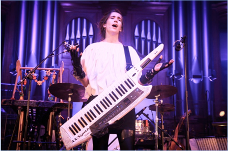 Grammy Award-winning artist Imogen Heap performed...