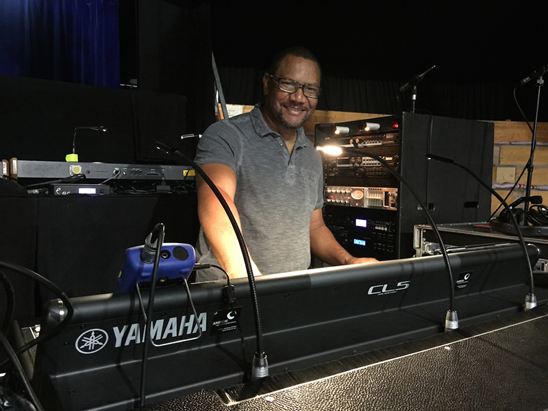 FOH engineer Travis Rogers is using a Yamaha CL5 digital audio console for Stanley Clarke’s jazz and jazz-fusion artistry.