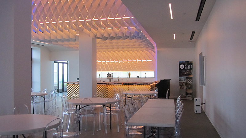 Rooftop Room with Community ENTASYS, VLF and W SERIES Loudspeakers
