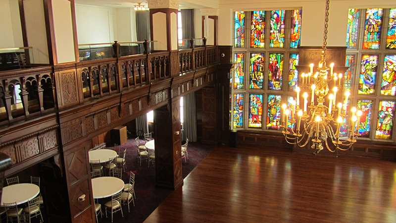 The Brass on Baltimore’s Tudor Room with Community ENTASYS and VLF Loudspeakers