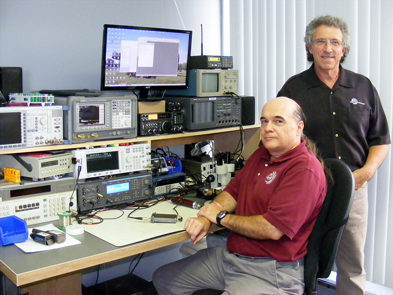 Lectrosonics announce the expansion of its Canadian office to a new, larger facility conveniently located near the city of Toronto’s entertainment district. Pictured here, from left, are Joe Burtinsky, RF Technician and Technical Support Specialist and Colin Bernard, Director of Canadian Operations, Lectrosonics.