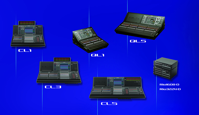 Yamaha CL/QL V3.1 and StageMix 5.1 Now Available