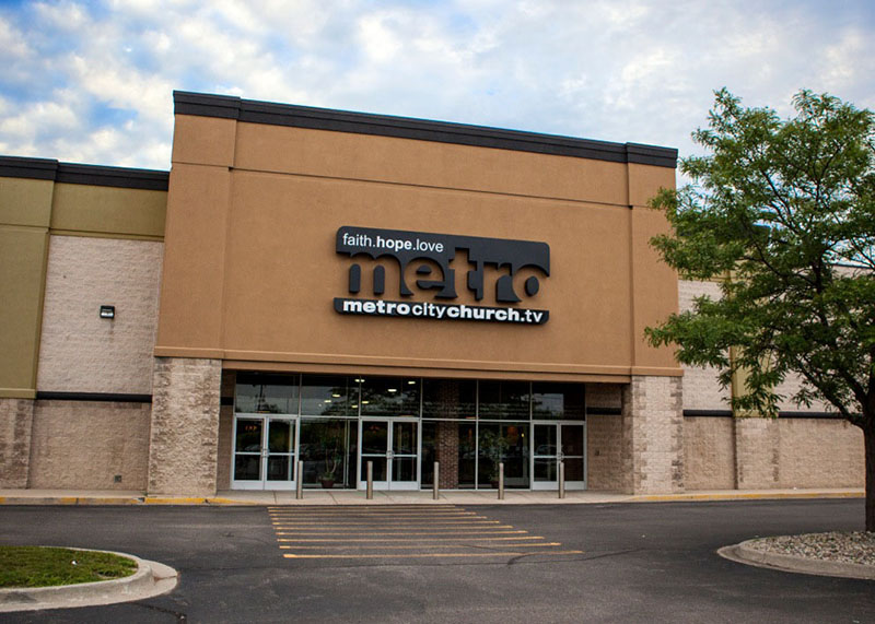 The new Riverview, Michigan campus of Metro City Church, outfitted with D.A.S. Audio and other AV components sourced through Guitar Center Professional.