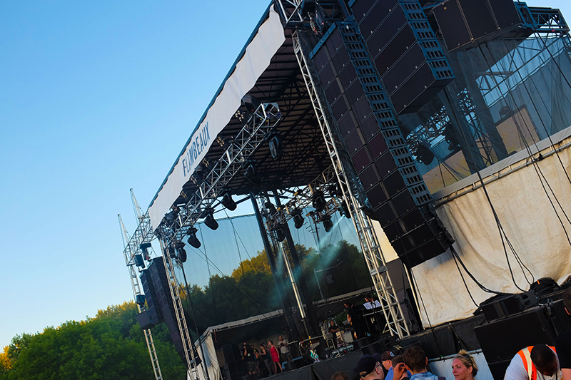 Clearwing Provides Audio Gear for Three Stages at Eaux Claires Music Festival