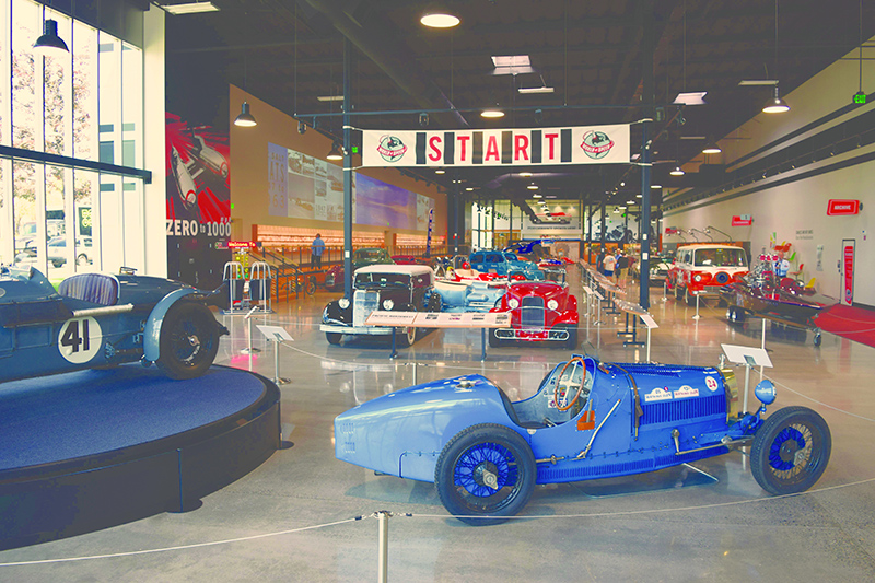 World of Speed Entrance with 150-foot Video Wall (left) and Community DS8 Loudspeakers