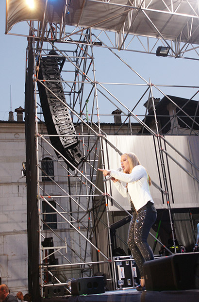 Cipiesse provided Outline audio components to support the Brescia Summer Festival, which featured performances this year by Billy Idol, Van Morrison and Anastacia.