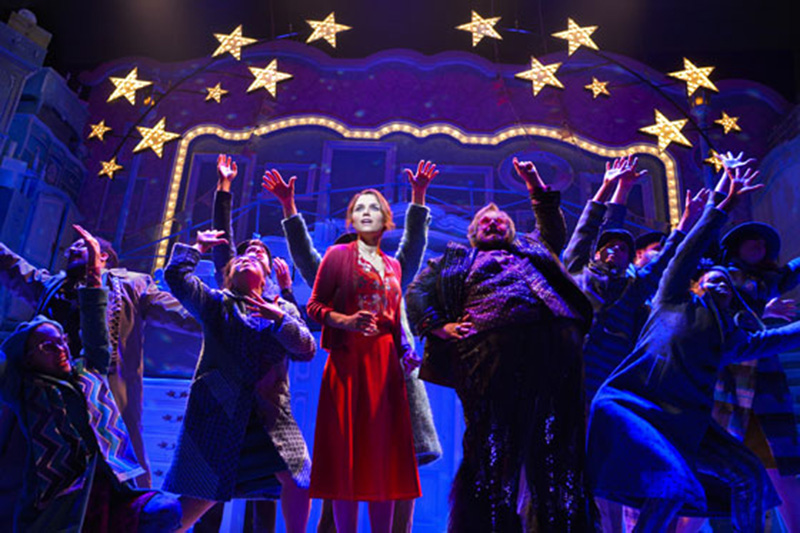 Noted sound designer Kai Harada used a custom audio equipment package provided by Masque Sound for the world premier of Amélie, A New Musical at Berkeley Rep’s Roda Theatre. Photo courtesy Kevin Berne