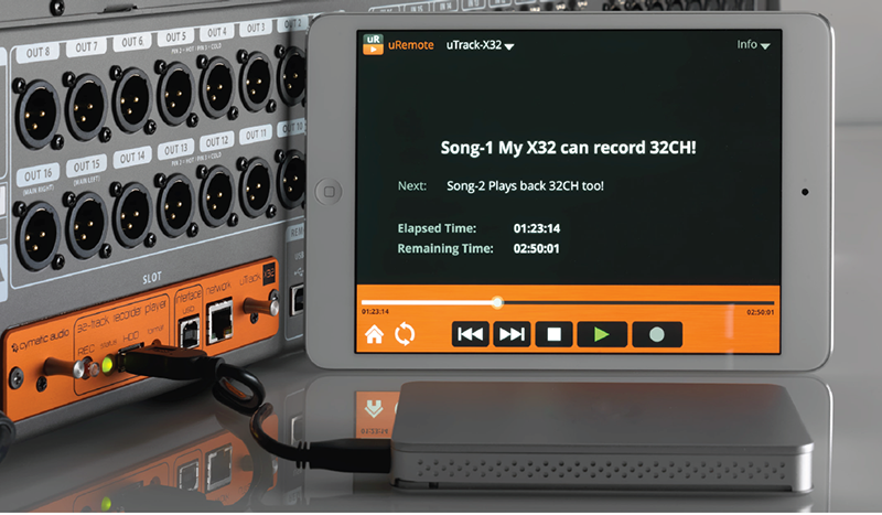 The uTrack-X32 is a new expansion card from Cymatic Audio designed to open up a host of additional features for the X32 and M32 series of world-class digital mixing consoles. It is engineered in Switzerland and manufactured in Germany.