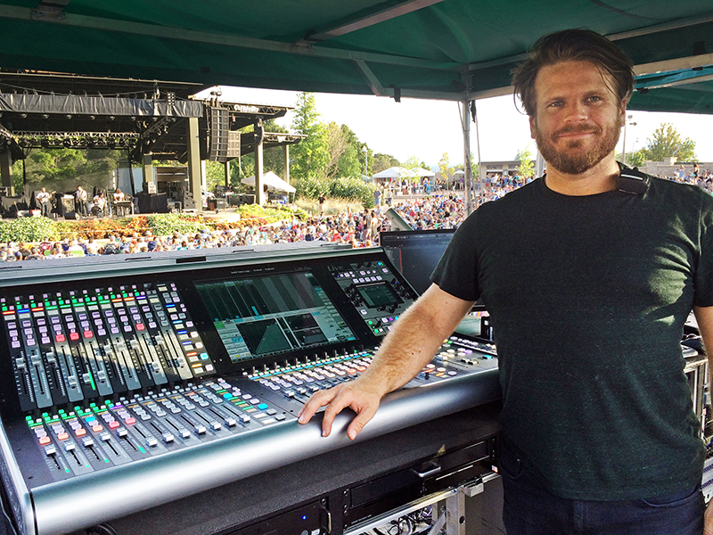 For Alabama Shakes’ current tour, FOH and production engineer Shane Haase is using a Solid State Logic Live L500 Console.