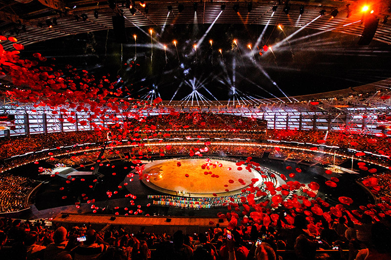 The European Games in Baku, Azerbaijan, got an assist from The P.A. People's Clear-Com gear.