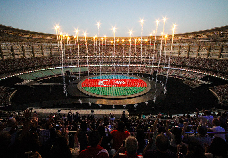 The European Games in Baku, Azerbaijan, got an assist from The P.A. People's Clear-Com gear.