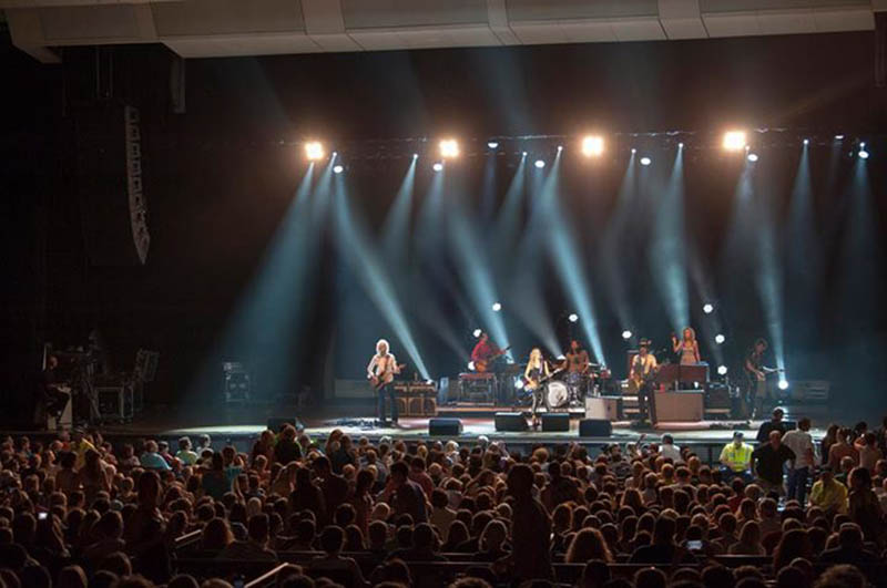 OSA Adds More Martin Audio MLA to Inventory, pictured here the Pavilion at Ravinia in Chicago.