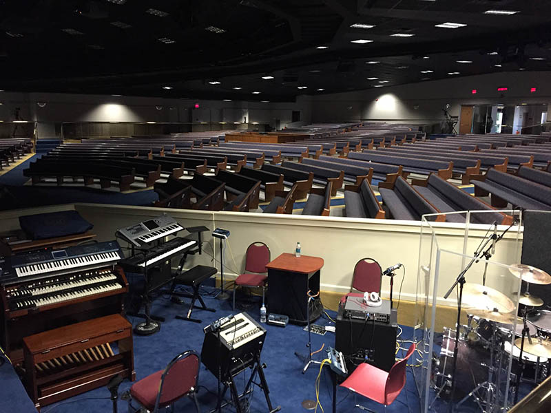 Faith Miracle Temple installed a point-source Danley Sound Labs sound reinforcement system within its 1,100-capacity sanctuary.
