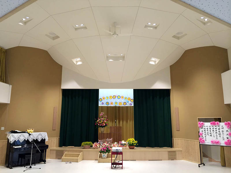 Nursery School in Japan Using Ashly Audio Processing for Recital Area