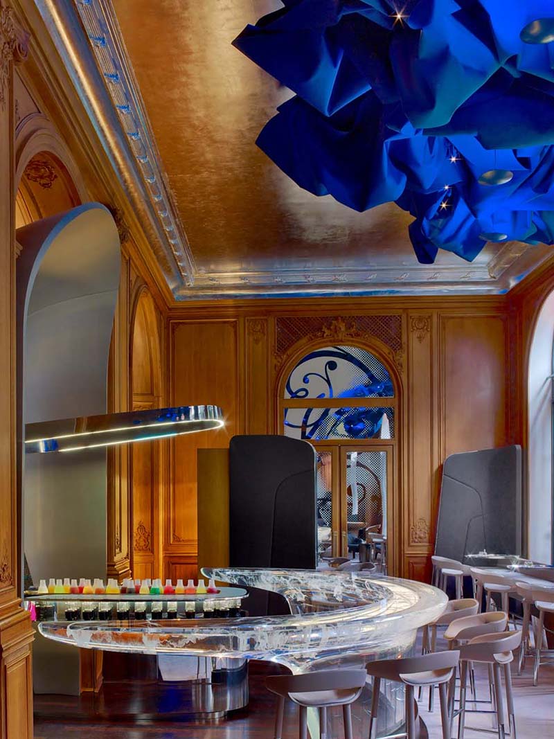 Hotel Bar in Paris Features Amadeus Speaker System. Photo by Eric Laignel