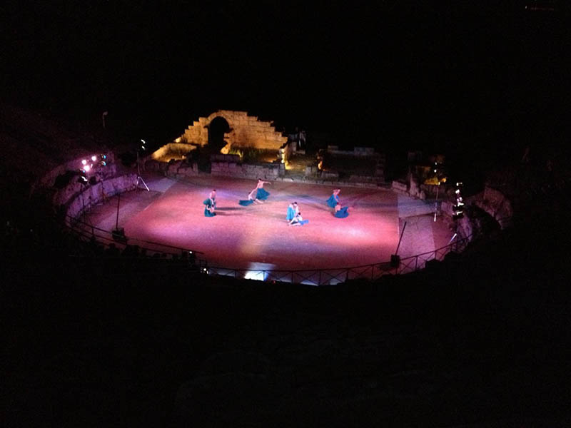  K-array Provides Modern Updates for Ancient Greek Amphitheater 