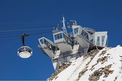 Tram System at Mont Blanc Uses RCF Amps to Power Music, Messages