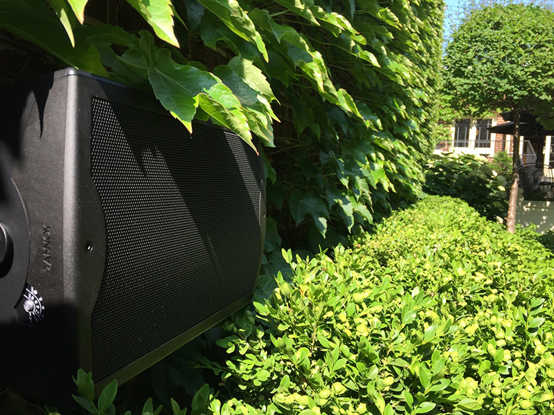 K-Array was the only brand that made a product small enough to hide in the hidden crevices of the architecture but also have the ability to output higher sound pressure levels if needed