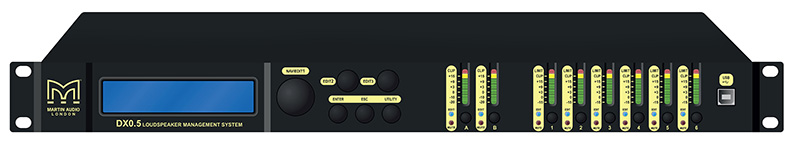 Martin Audio’s DX0.5 controller software was developed to work with the company’s CDD installation range. DX0.5 promises to add affordable loudspeaker system management to the company’s existing range of DX loudspeaker controllers.