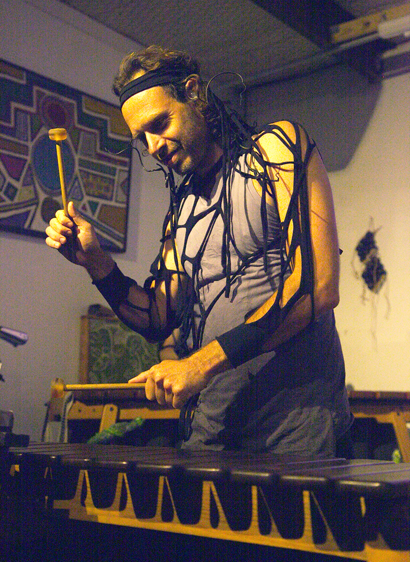 Joel Laviolette, who builds unique marimbas and performs EDM music with them, got a chance to demo Sensaphonics’ 3D AARO earphones, which feature  Active Ambient technology, and has been using them for more than six months now, with very positive results.