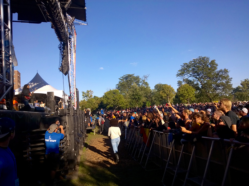Technotrix Controls Off-Site Noise at Riot Fest with Martin Audio MLA