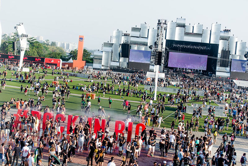Gabisom Audio Equipment supported the 2015 Rock in Rio festival with Harman equipment including JBL VTX line arrays and Crown I-Tech HD amplifiers.