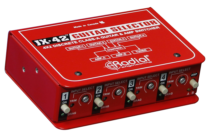 Radial JX42 Compact Switcher Now Shipping
