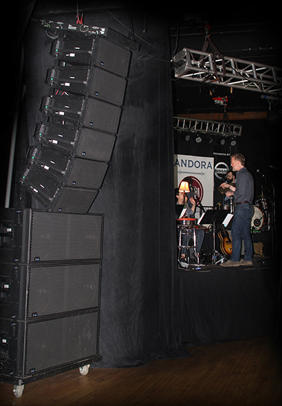 Bruce Bossert, owner of Mid-Coast Sound, has seen growth in its live sound business since the arrival of its Meyer Sound Leopard line array loudspeaker system.