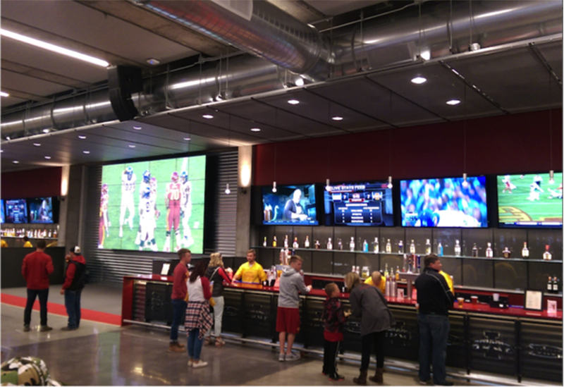 ISU’s Athletic Department called upon Bill Donovan at ICS Advanced Technologies - a University alum  - to envision, design and install an AV system