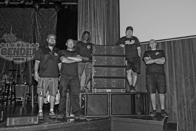 The Bender Theater stage crew