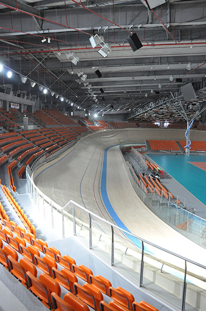 Community R SERIES Loudspeakers at the Kolodruma Velodrome