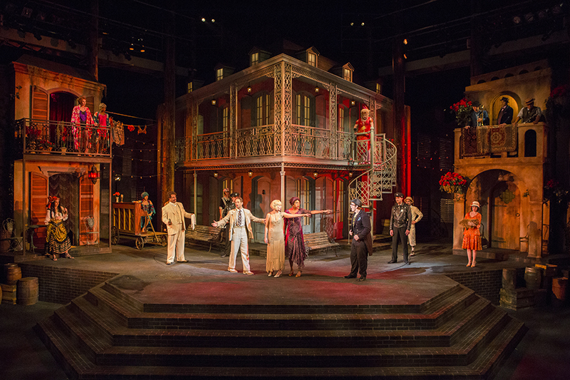 The Old Globe Theater in San Diego Installs Meyer Sound PA System as Part of Broader Upgrade. Pictured here, a recent production of Shakespeare's Comedy of Errors. Photo by Jim Cox