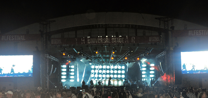 L Festival Main Stage Uses Martin Audio MLA System from 3G