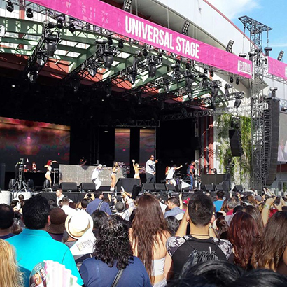 L Festival Main Stage Uses Martin Audio MLA System from 3G