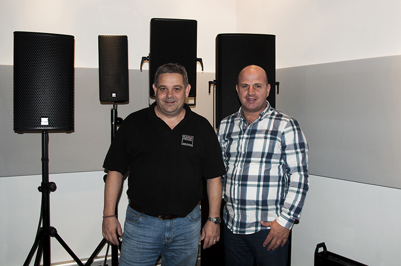 Kling & Freitag also named Less db distributor in Lebanon, Kuwait, Qatar and Jordan. Less db is led by general manager Tony M. Daoud (pictured here at right with Joe Keul, Kling & Freitag sales, at left). 
