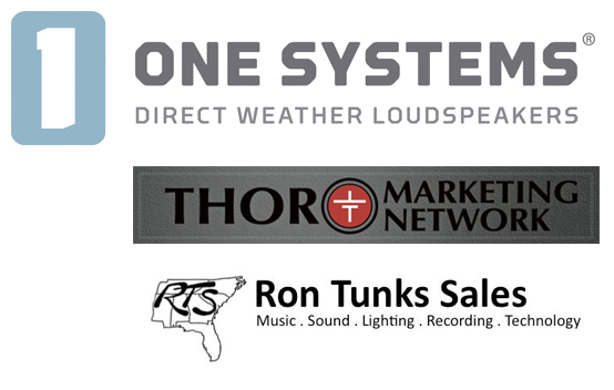 One Systems, Inc. named Ron Tunks Sales (RTS) and Thor Marketing Network as regional sales rep firms.